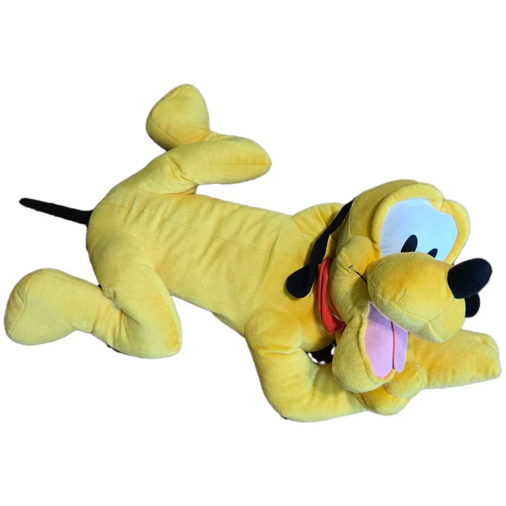 Vintage Fisher Price Disney Jumbo Pluto Plush Stuffed Animal 30